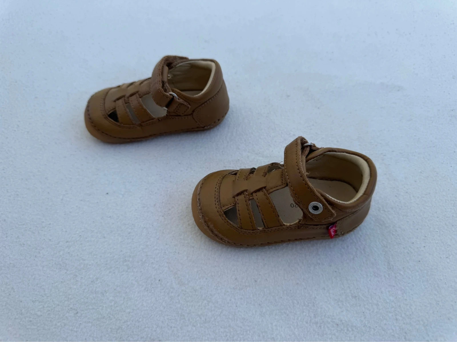 Sandalen Kickers camel leer T20 – Zeer goede staat – photo 2